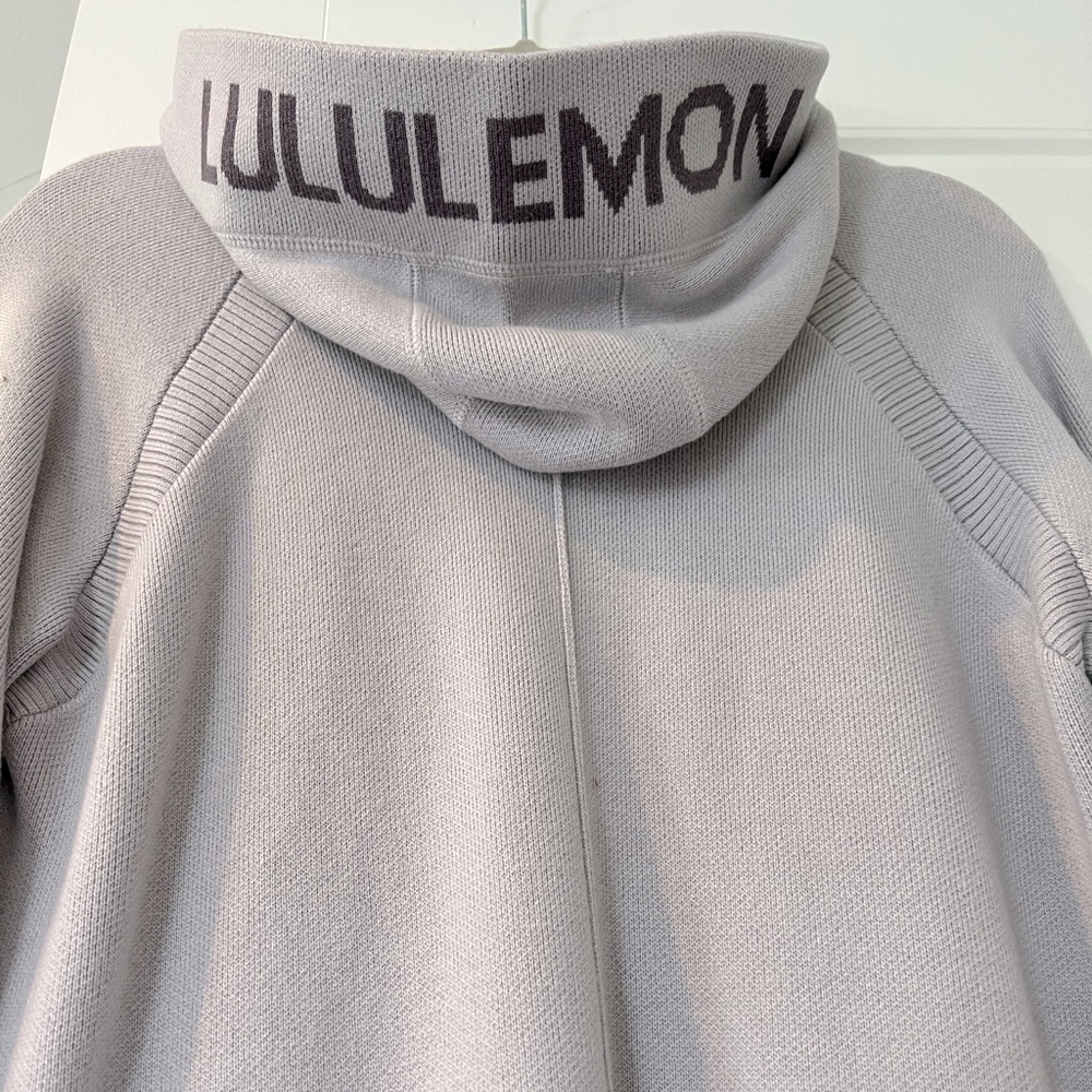 Lululemon lilac hooded sweater